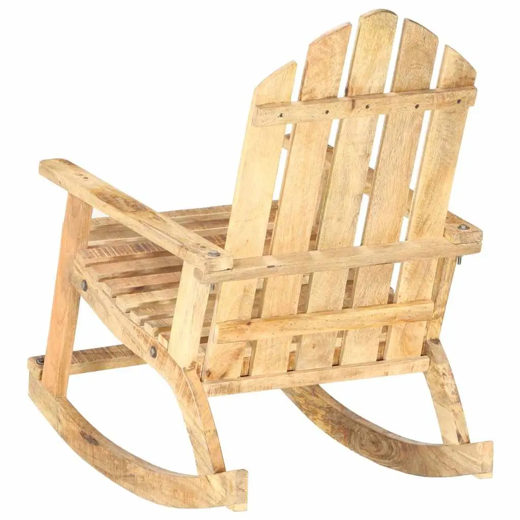 Wooden Rocking Chair for Outdoor Use