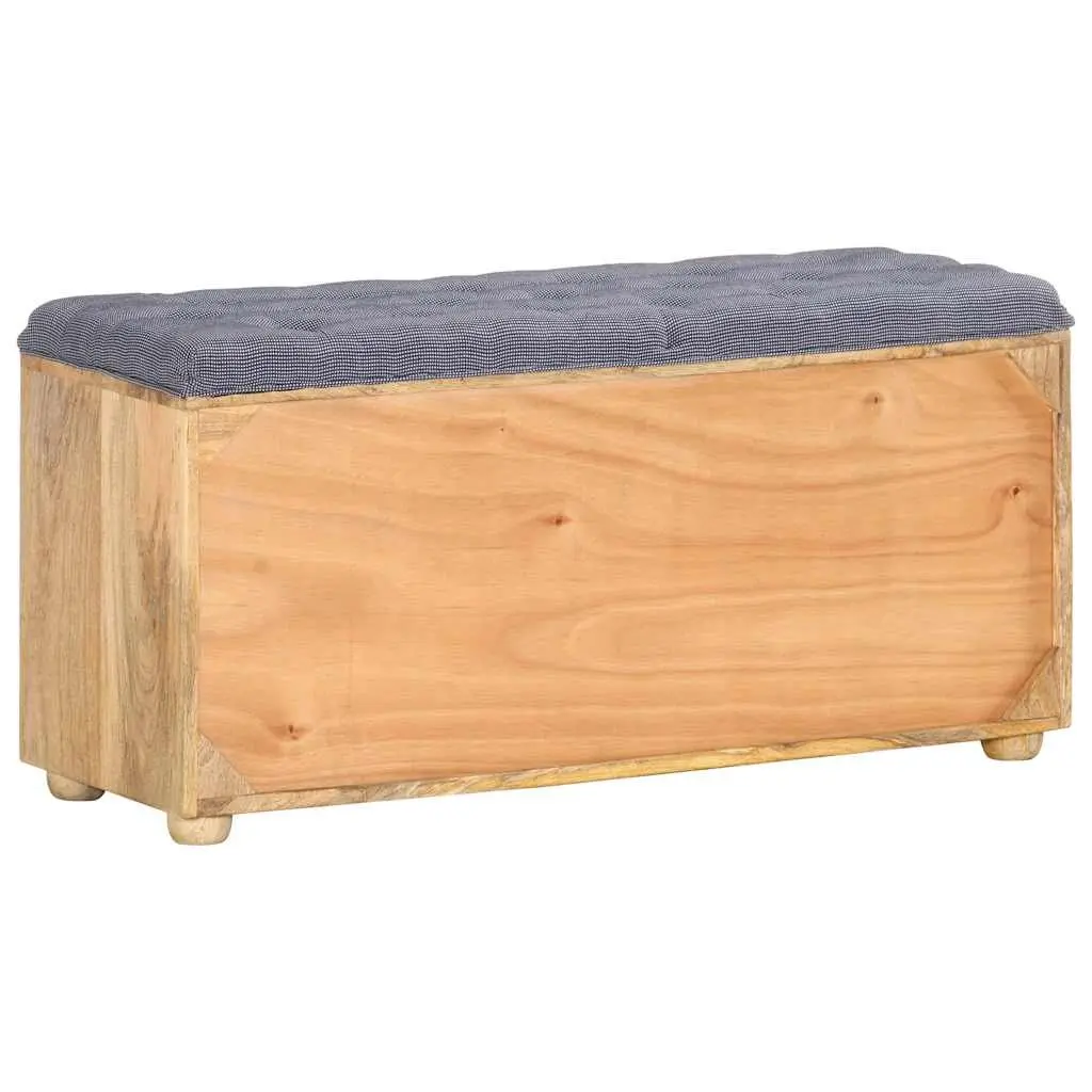 Storage Bench Entryway Organised 100 x 35 x 47 cm Brown