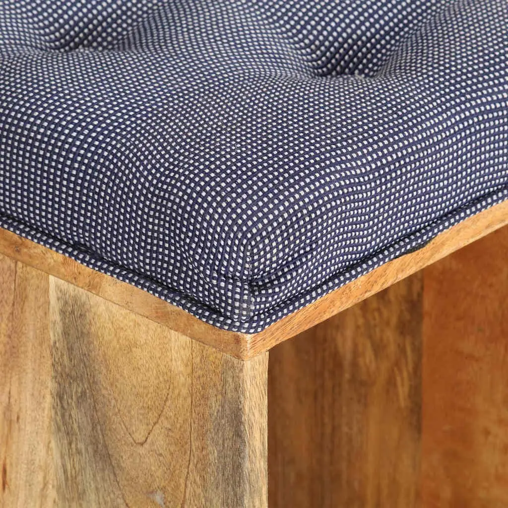 Storage Bench Entryway Organised 100 x 35 x 47 cm Brown