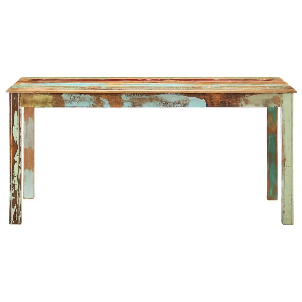 Reclaimed Wood Dining Table with Unique Style