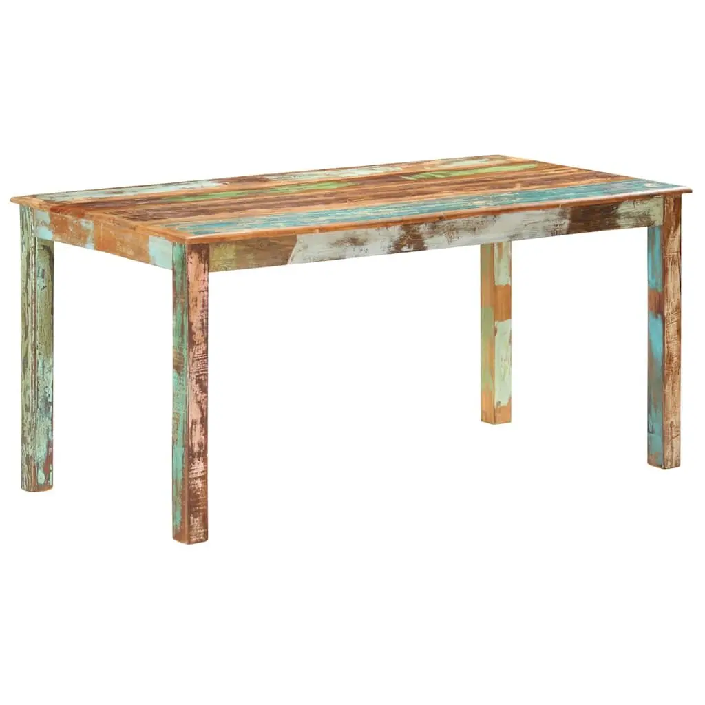 Reclaimed Wood Dining Table with Unique Style