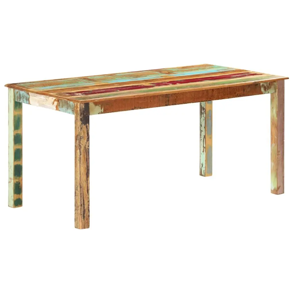 Reclaimed Wood Dining Table with Unique Style