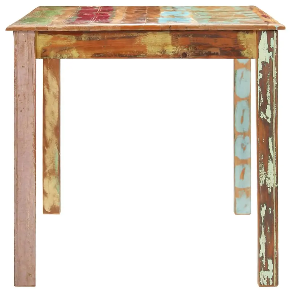 Reclaimed Wood Dining Table with Unique Style