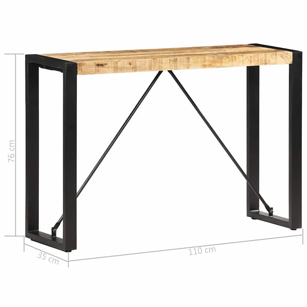 Console Table 110x35x76 cm Mango Wood