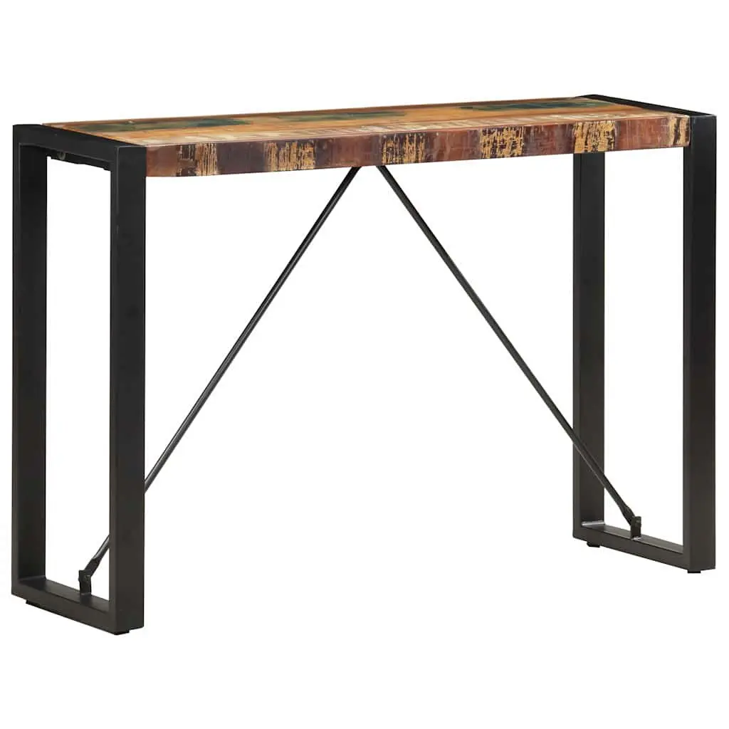 Console Table 110x35x76cm Solid Reclaimed Wood End Hall Display Stand