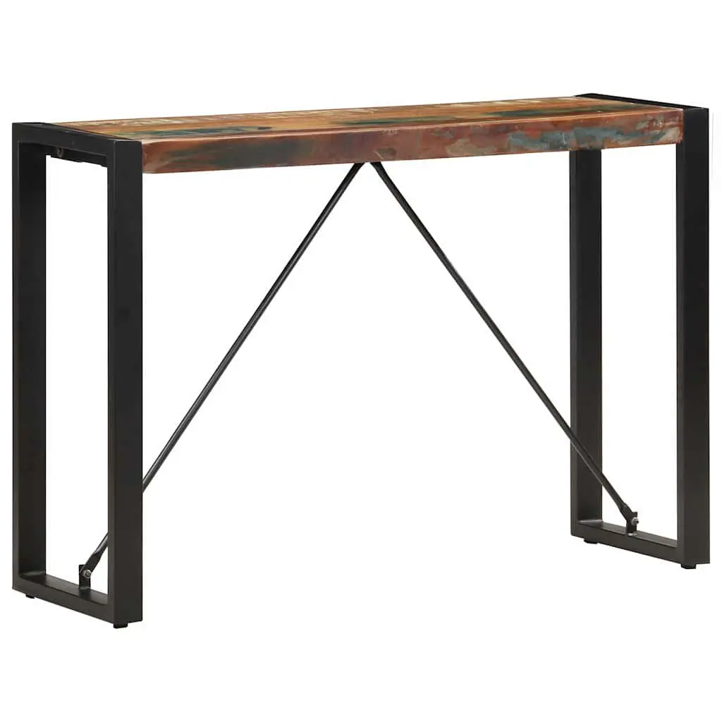 Console Table 110x35x76cm Solid Reclaimed Wood End Hall Display Stand