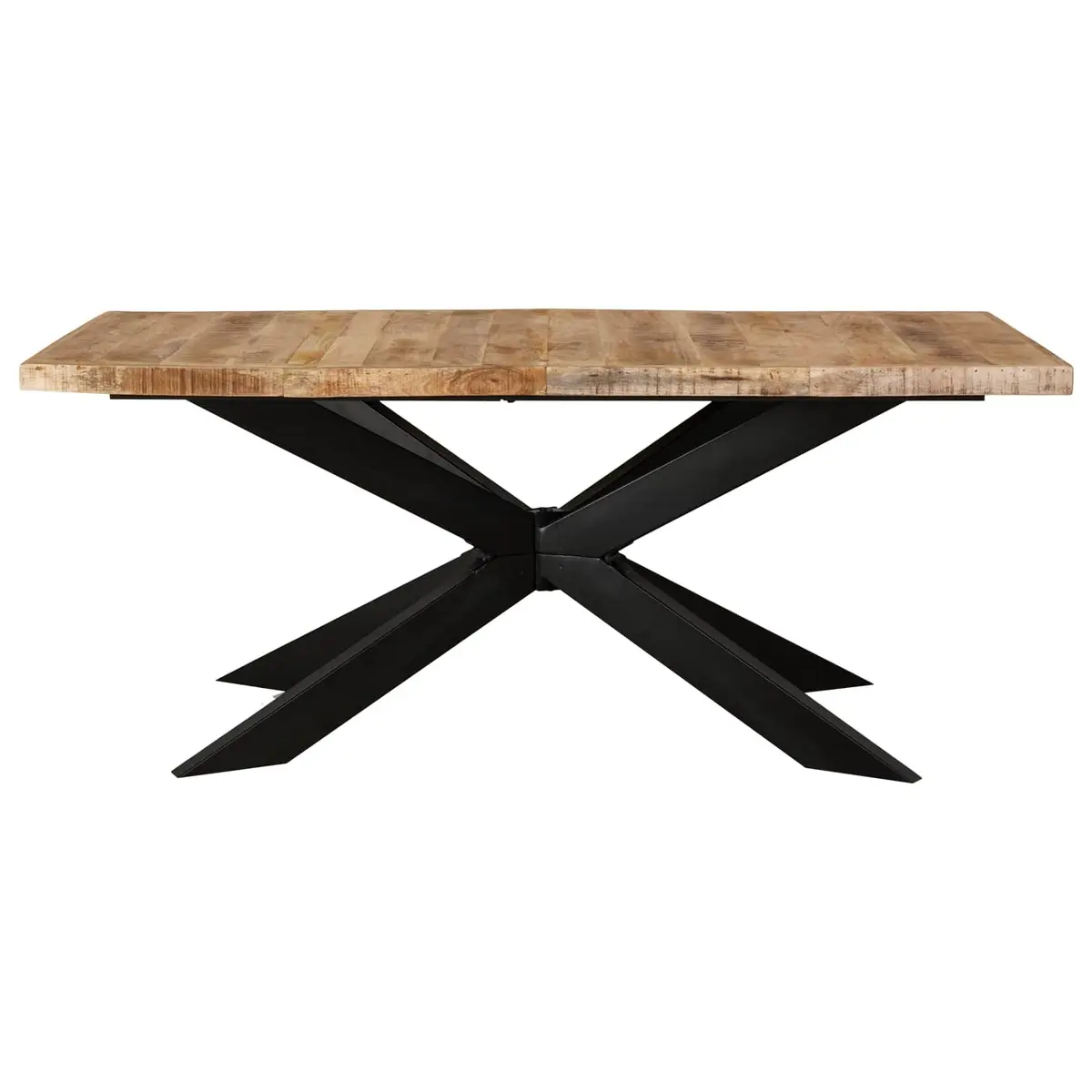 Dining Table 180x90x76cm in Rough Mango Wood