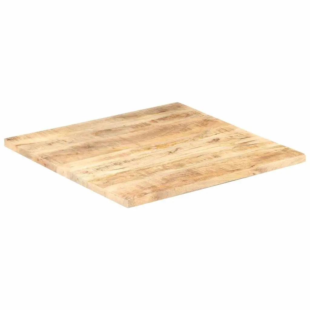 Solid Wood Table Top 60x60cm Brown Mango Tabletop Furniture Replacement