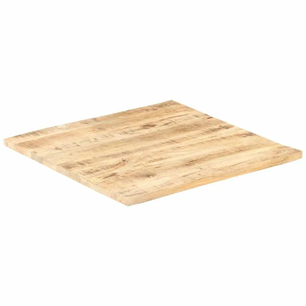 Solid Wood Table Top 60x60cm Brown Mango Tabletop Furniture Replacement