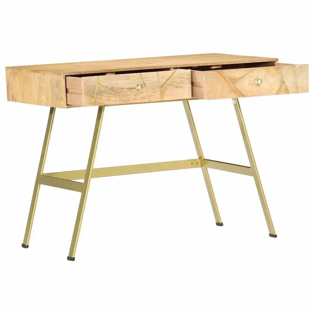 Writing Desk 100x55x75cm in Solid Wood