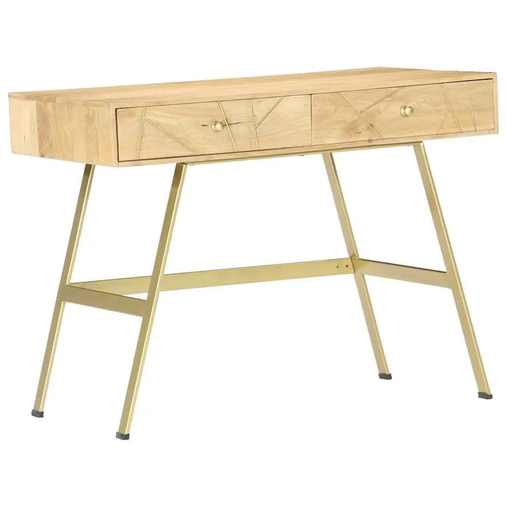 Writing Desk 100x55x75cm in Solid Wood