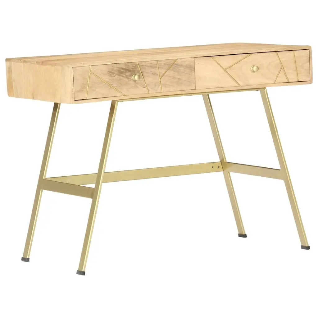 Writing Desk 100x55x75cm in Solid Wood