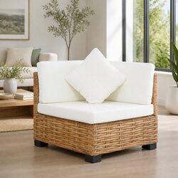 Reliable Outdoor Corner Sofa with Comfortable Cushions