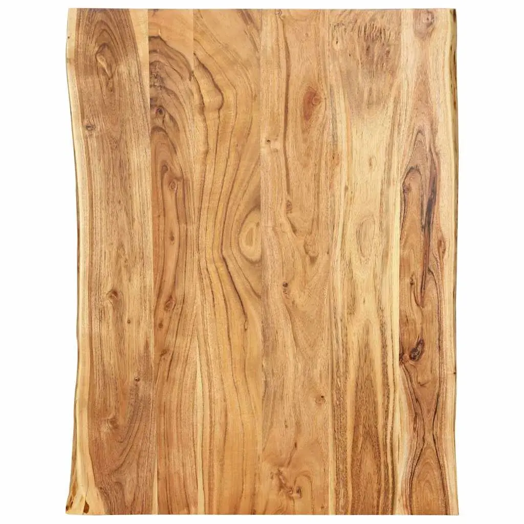 Solid Acacia Wood Table Top with Live Edge