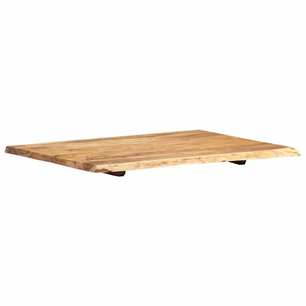 Solid Acacia Wood Table Top with Live Edge