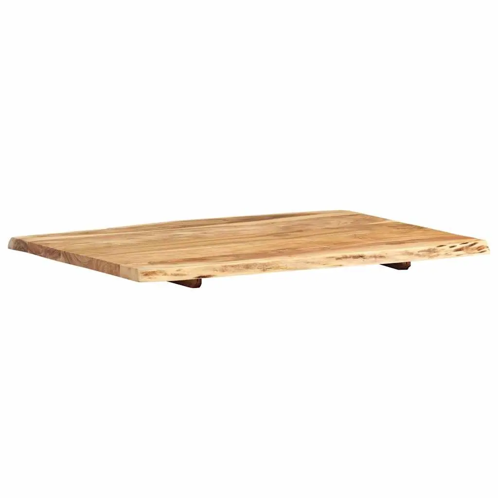 Solid Acacia Wood Table Top with Live Edge