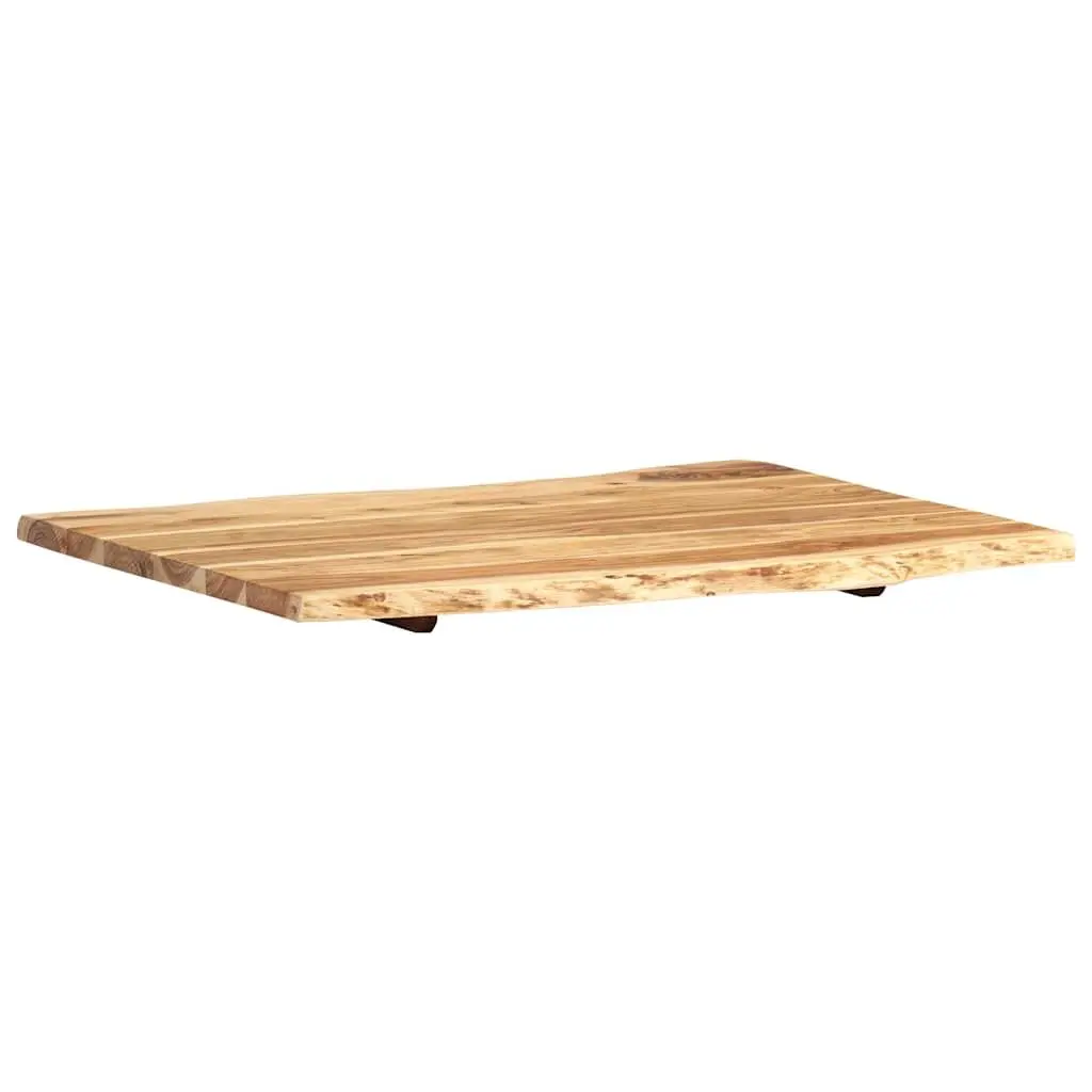 Solid Acacia Wood Table Top with Live Edge