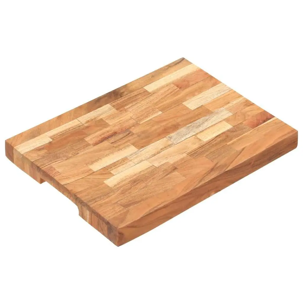 Chopping Board Kitchen Cutting Board 40x30x4 cm Solid Acacia Wood Brown