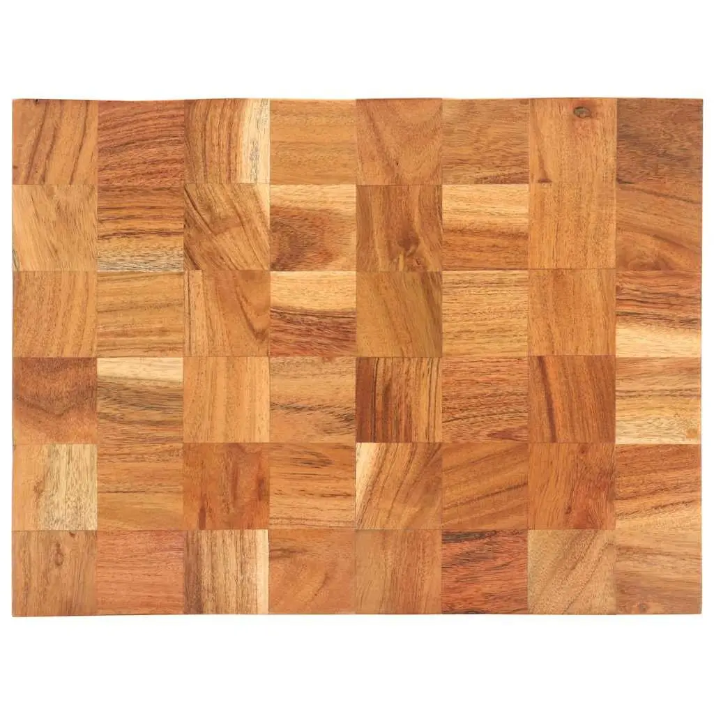 Chopping Board Solid Wood Kitchen Cutting Board 40x30x3.8 cm Brown