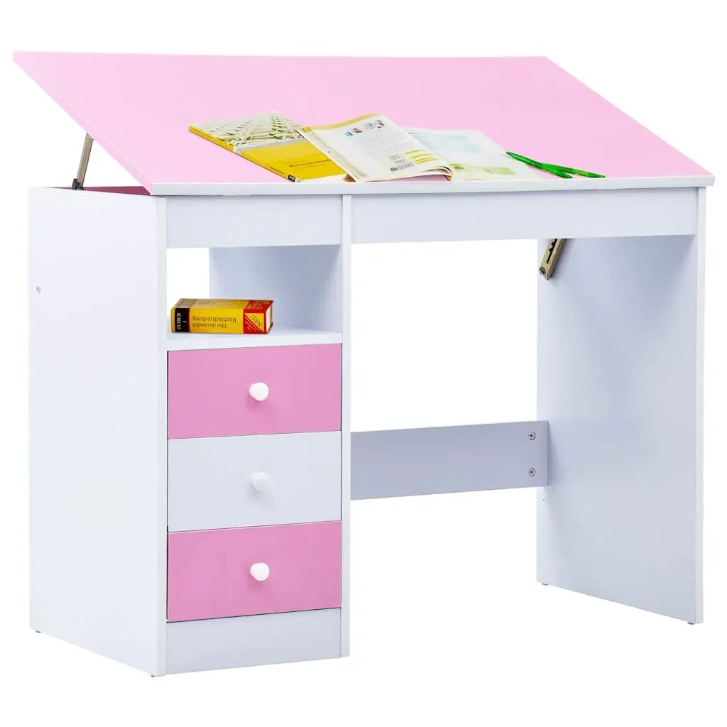 Children's Drawing Desk with Storage Solutions