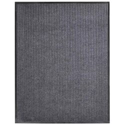 Reliable Grey Door Mat 117x220 cm with PVC Backing