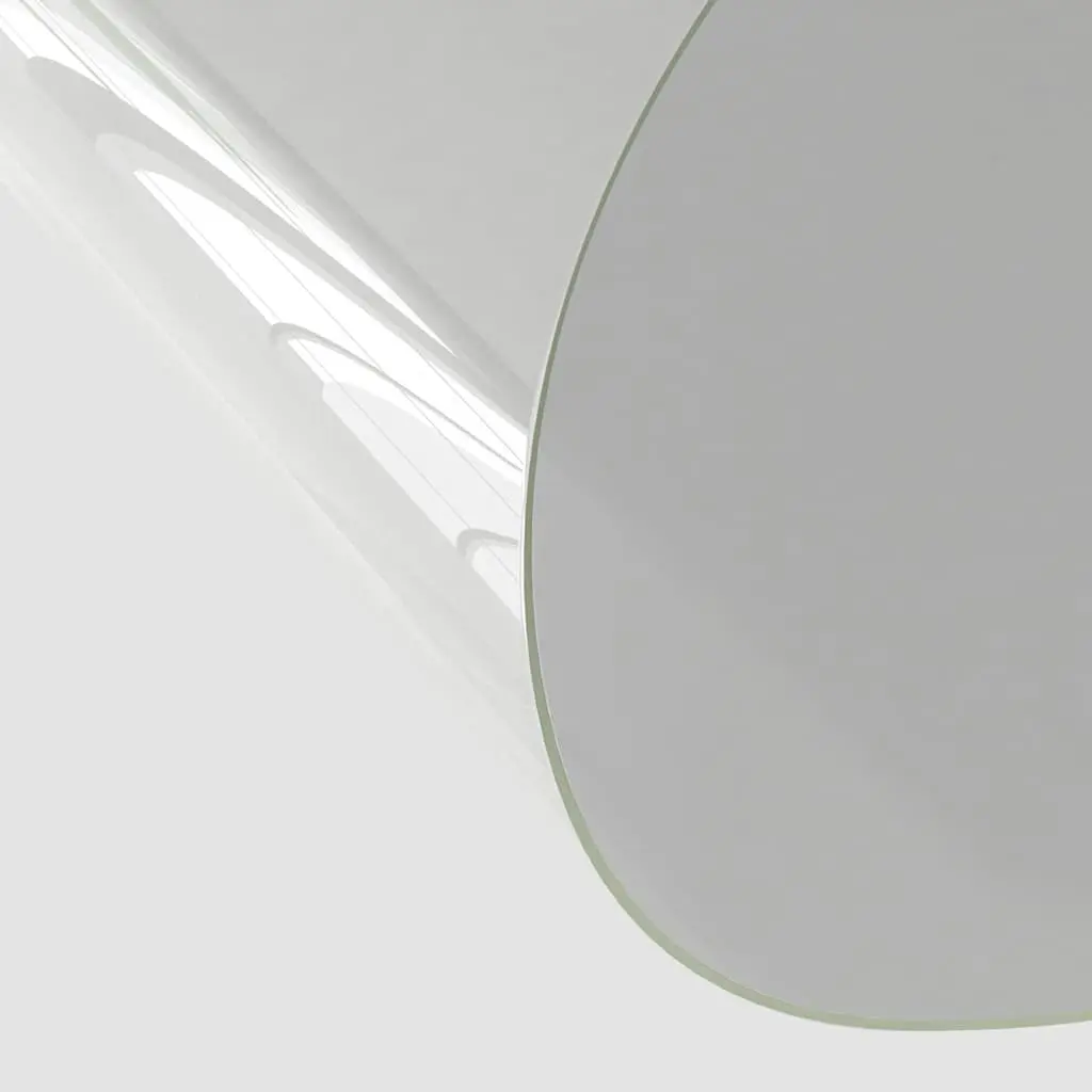 Round Table Protector Transparent PVC 120 cm Furniture Protection
