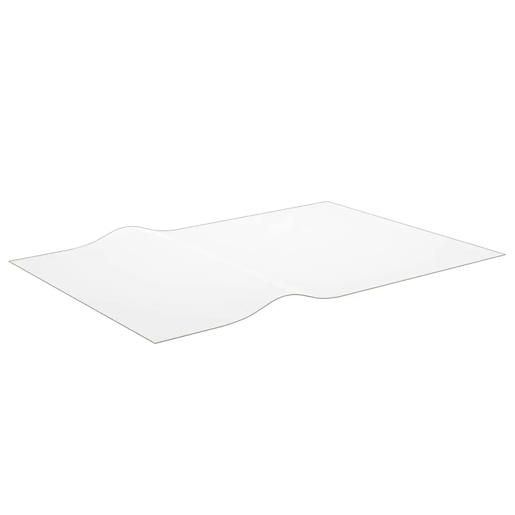 Table Protector Transparent Waterproof PVC Film 140x90 cm
