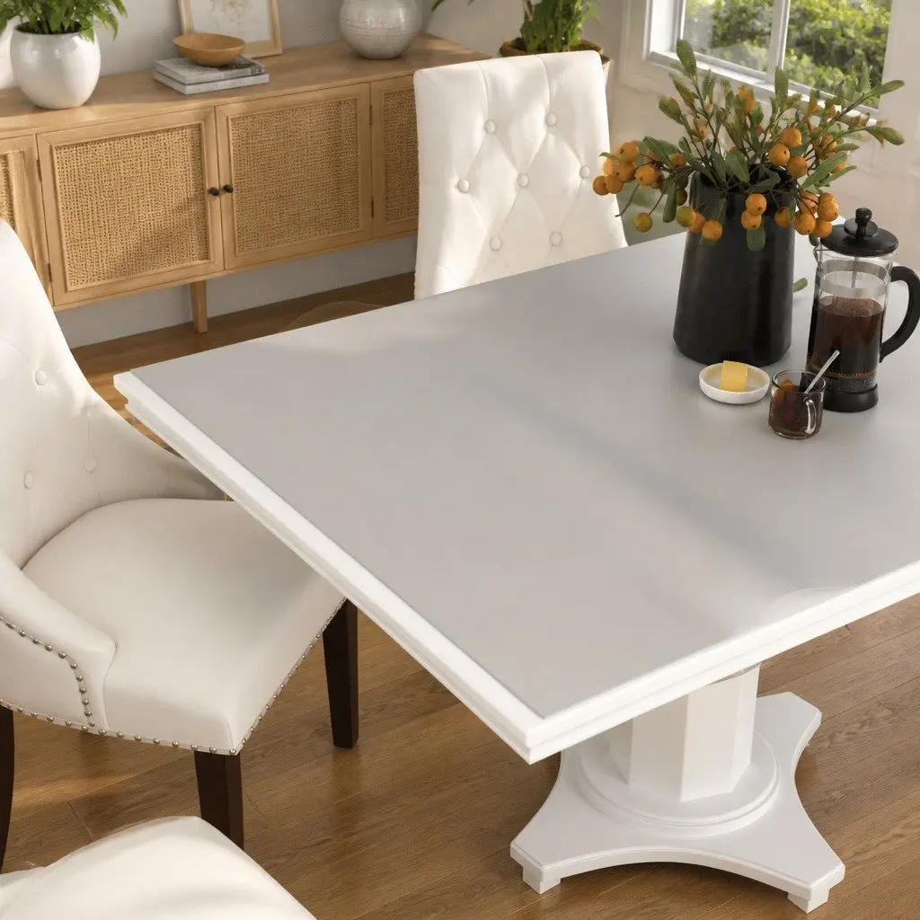 Transparent Table Protector Mat for Home