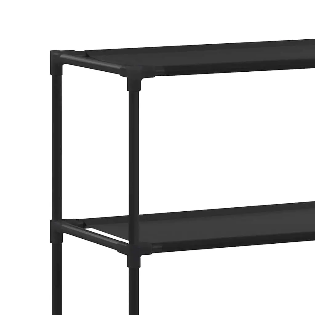3-Tier Storage Rack Over Laundry Machine Organiser Bathroom Shelving Black