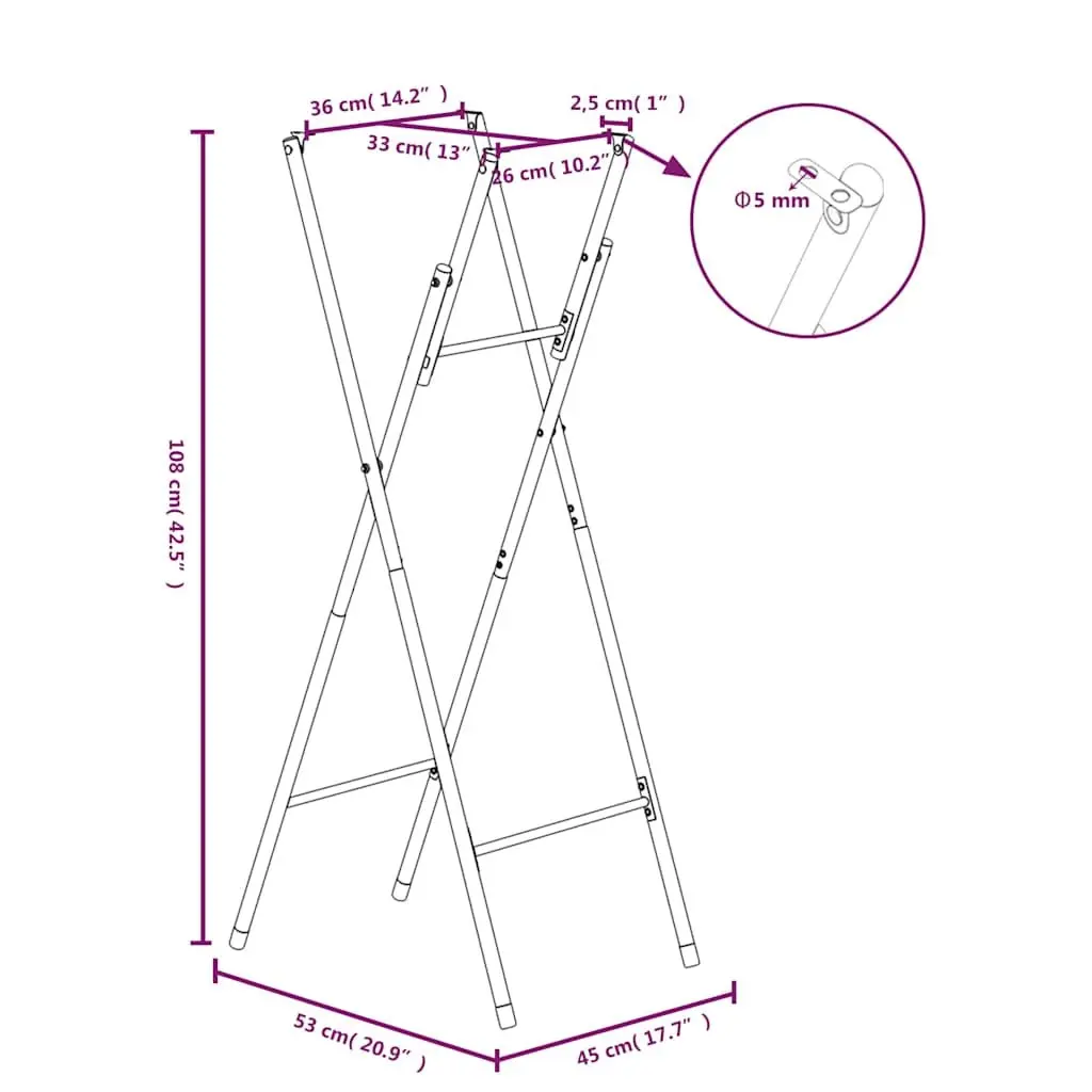 Folding Bar Table Legs for Lasting Use
