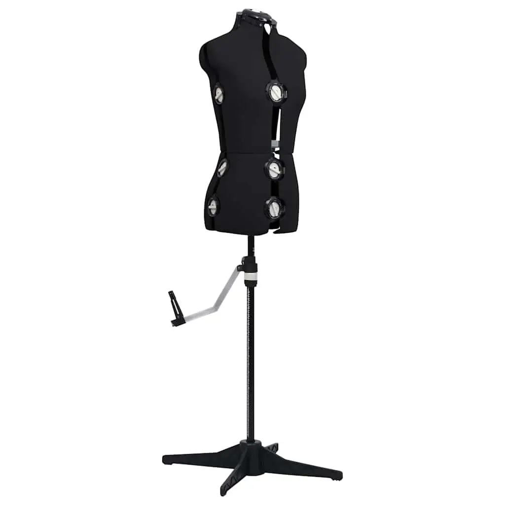 Adjustable Dress Form Mannequin Display Stand Female S Size 33-40 Black