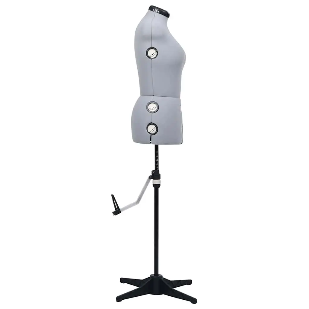 Adjustable Dress Form Female M Size 40-46 Grey Fashion Display Mannequin Tailor