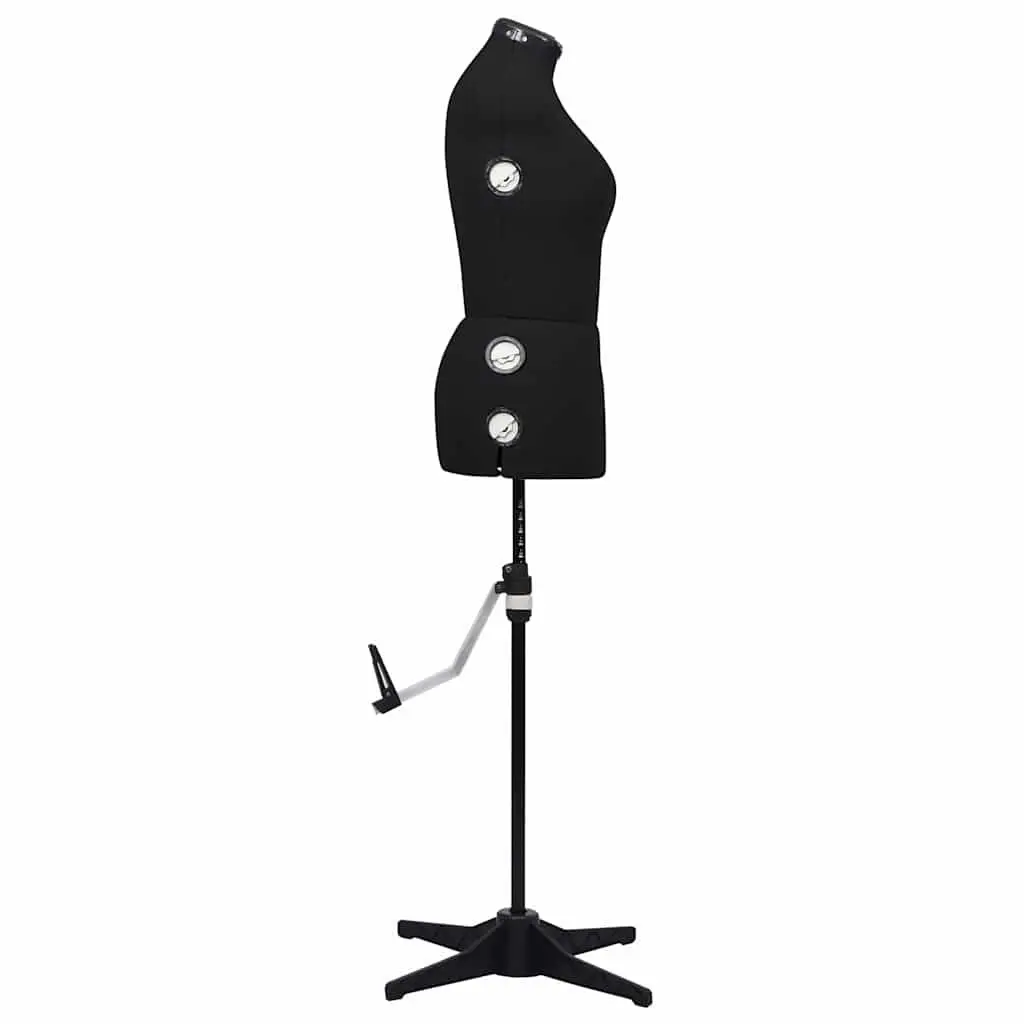 Adjustable Dress Form Mannequin Display Dummy Female M Size 40-46 Black