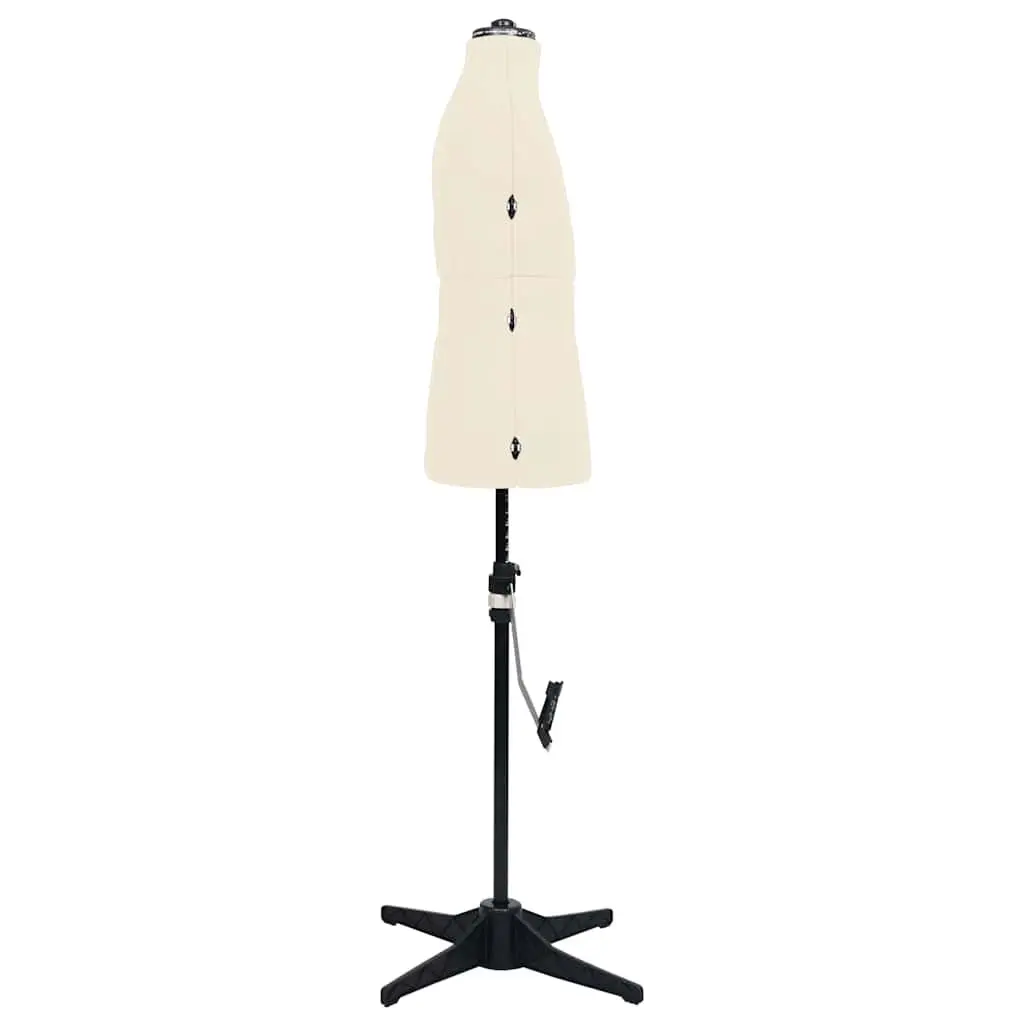 Adjustable Dress Form Mannequin for Men's Clothing Display Cream 37 to 45 Size