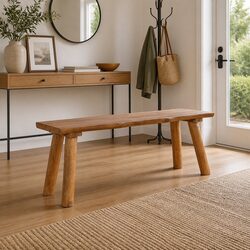 Valuable Teak Wood Bench for Indoor/Outdoor Spaces