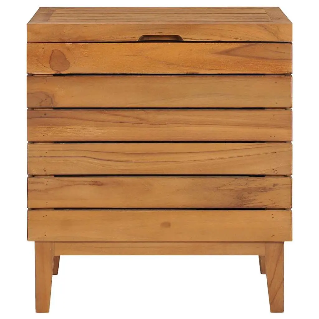 Brown Laundry Basket with Cover