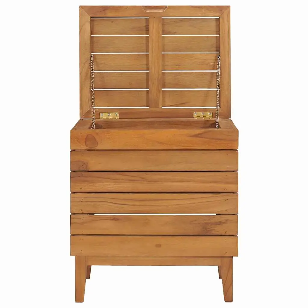 Brown Laundry Basket with Cover