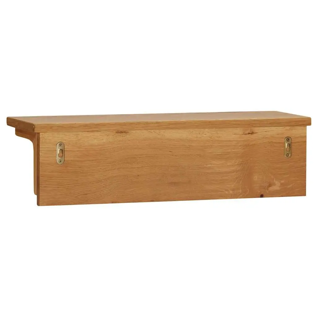 Oak Wood Coat Rack with 6 Hooks