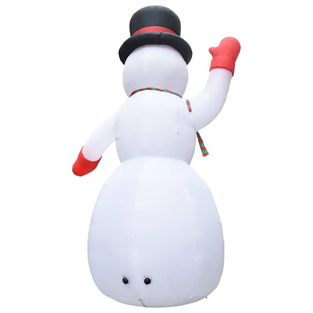 Inflatable Snowman Decoration Outdoor 600cm LED Garden Display