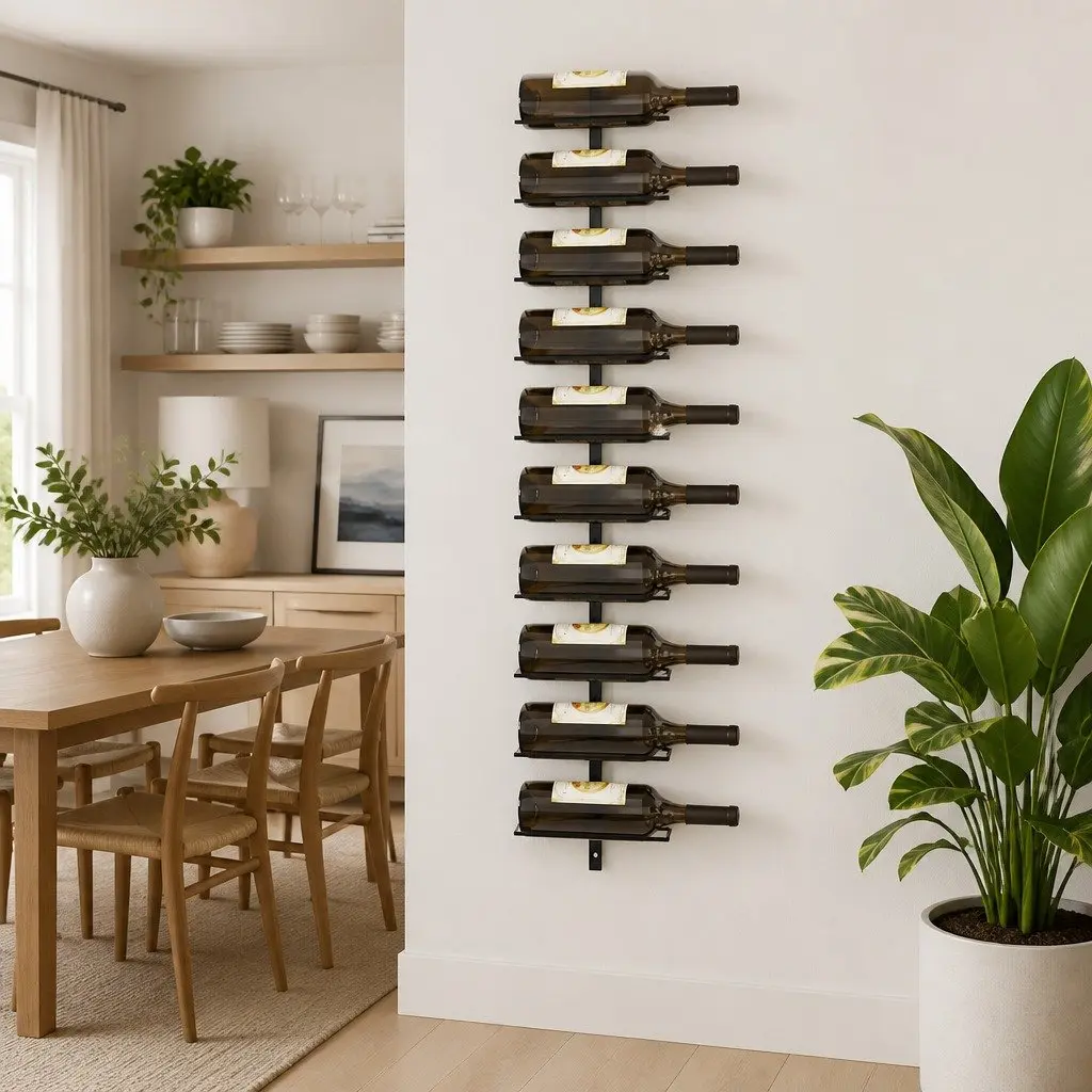 Wine Rack for 10 Bottles