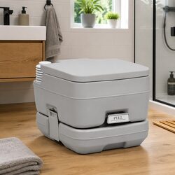 Reliable Portable Camping Toilet with 3-Way Flushing