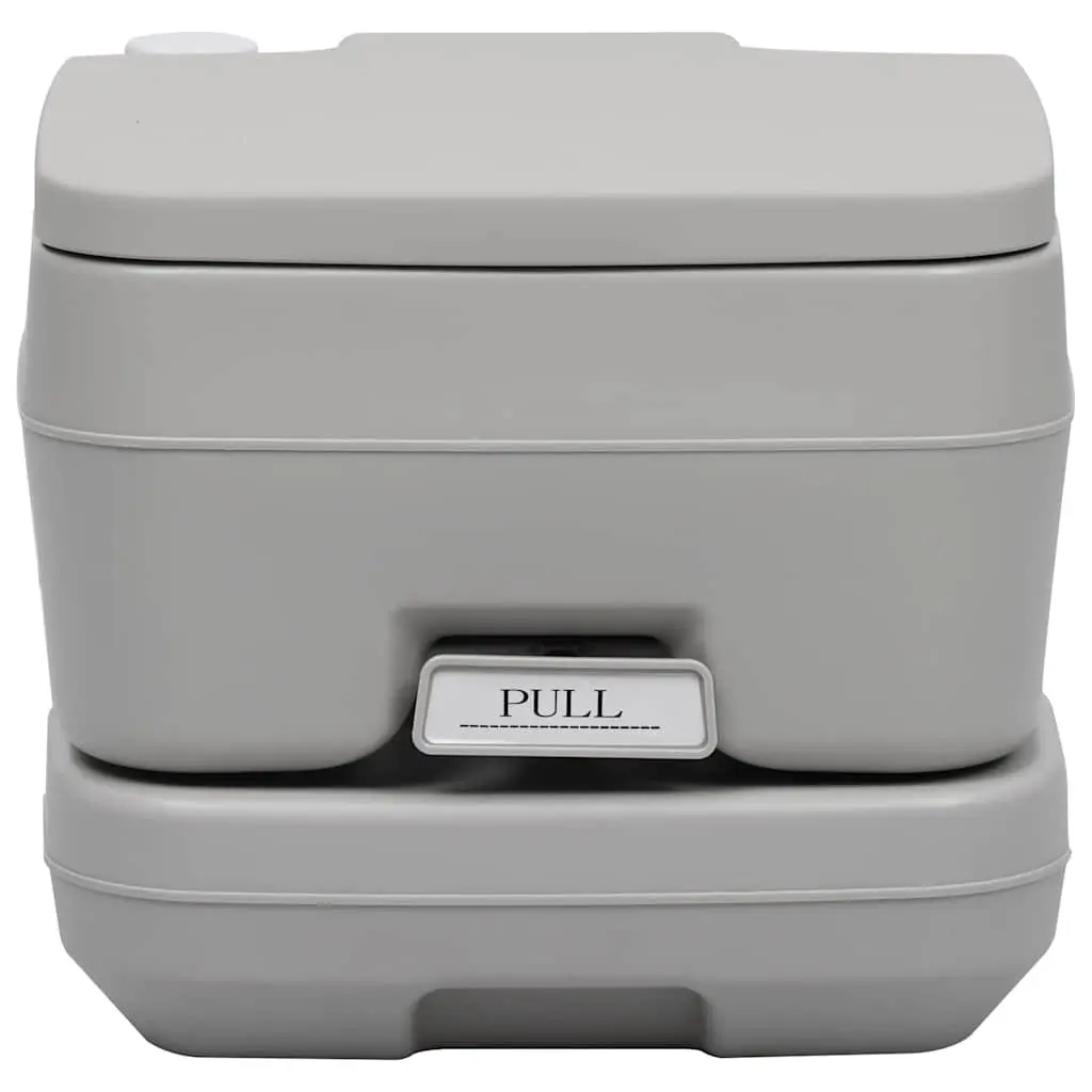 Portable Camping Toilet 10L Waste Water Tank Grey