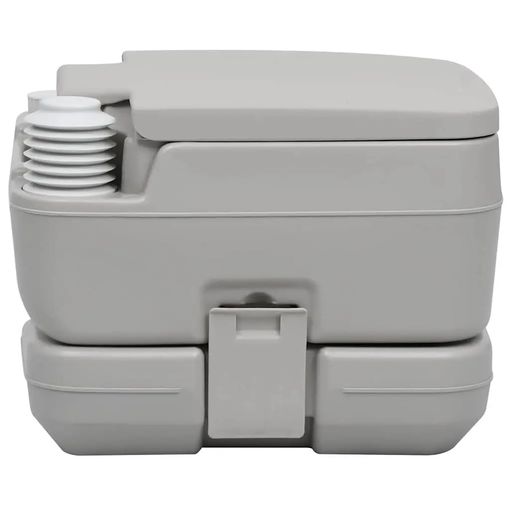 Portable Camping Toilet 10L Waste Water Tank Grey