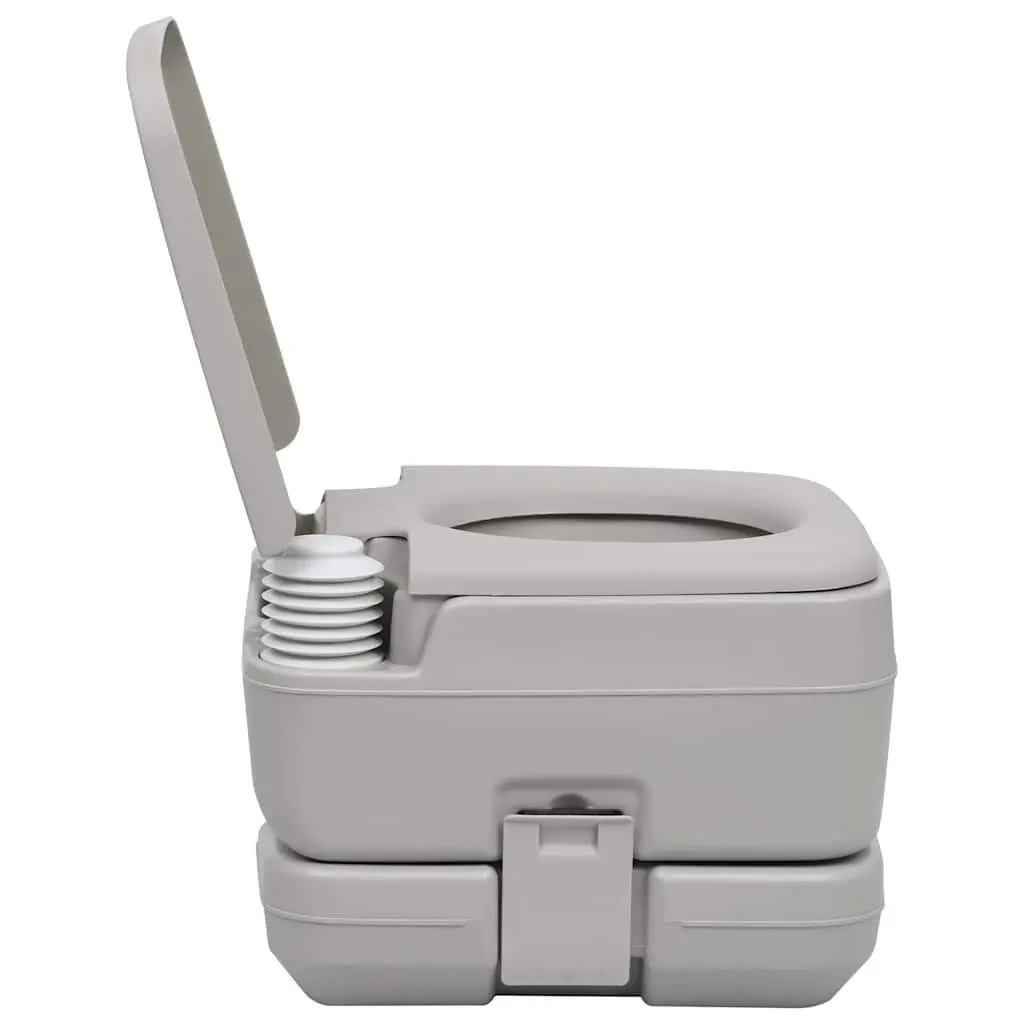 Portable Camping Toilet 10L Waste Water Tank Grey
