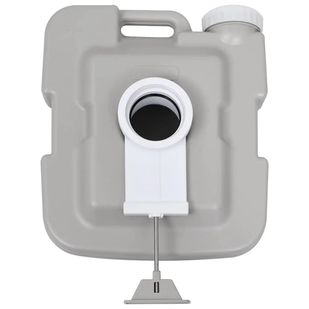 Portable Camping Toilet 10L Waste Water Tank Grey