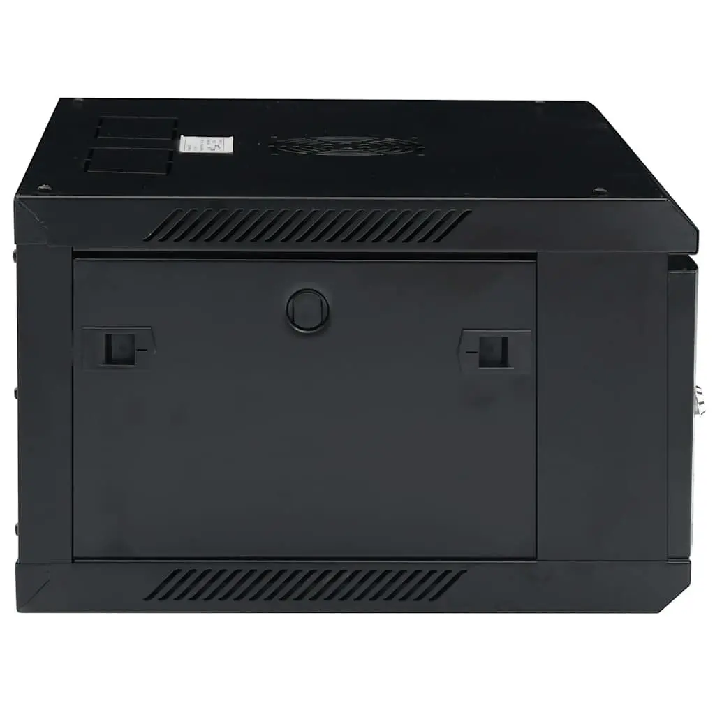 4U Wall Mounted Network Cabinet 19 Inch Rack Mount Server Equipment Storage Black