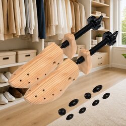 Wooden Shoe Trees Size 41-46: Reliable Shape Maintenance
