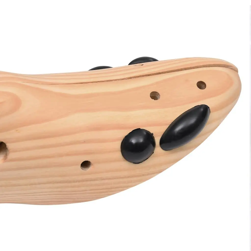 Shoe Trees Moisture Absorbing Size 41-46 Wooden Stretchers Shapers Brown