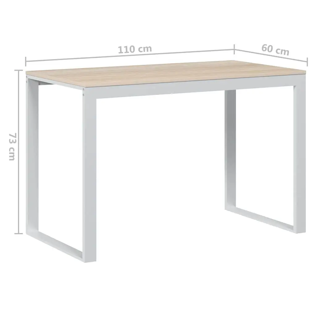 Computer Desk with Spacious Surface