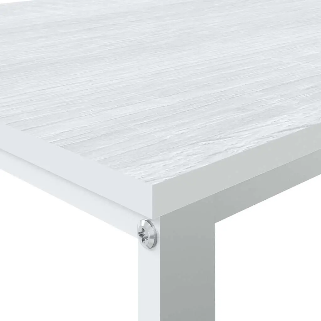 White Computer Desk 110x60x73cm